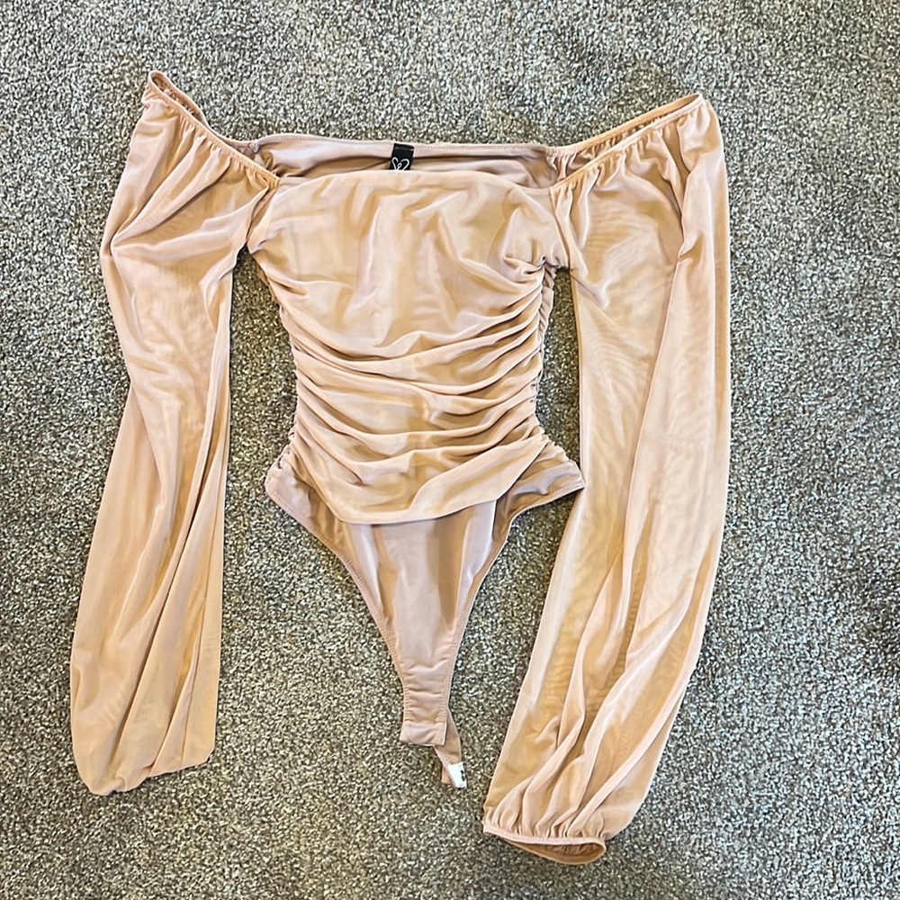 Windsor square neck bodysuit